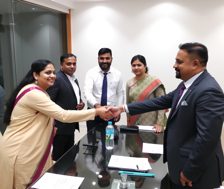 Team collaboration workshop.